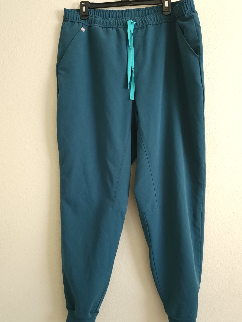 FIGS Men's Tansen Jogger Scrub Pants Teal Size XXL
